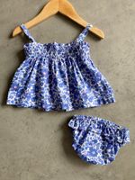 Хлопковый комплект (топ и трусики) Jacadi, 68