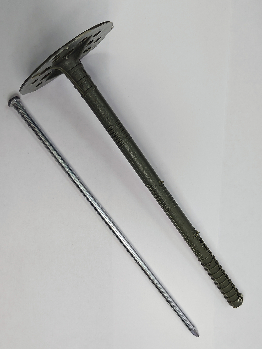 10х180 IZM дюбель + ГВОЗДЬ (1+2) для изоляц. материалов (100 шт.)