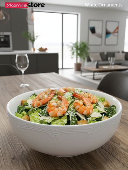 Салатник 21х9 см. набор 2 шт. "White Ornaments"