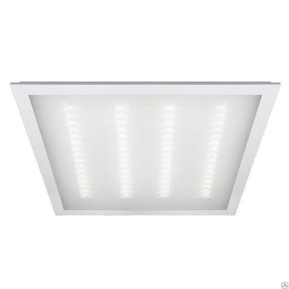 Светодиодный светильник ON LED 36W 6500K  IP20 595х595 призма