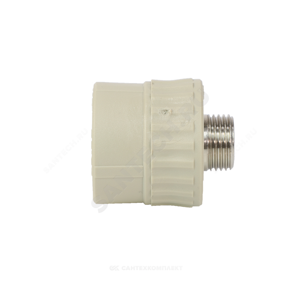 Муфта PP-R комбинированная серая Дн 20х3/4" НР VALFEX 10130120Г