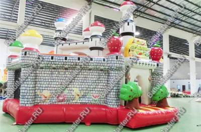 Коммерческий надувной батут "Замок"