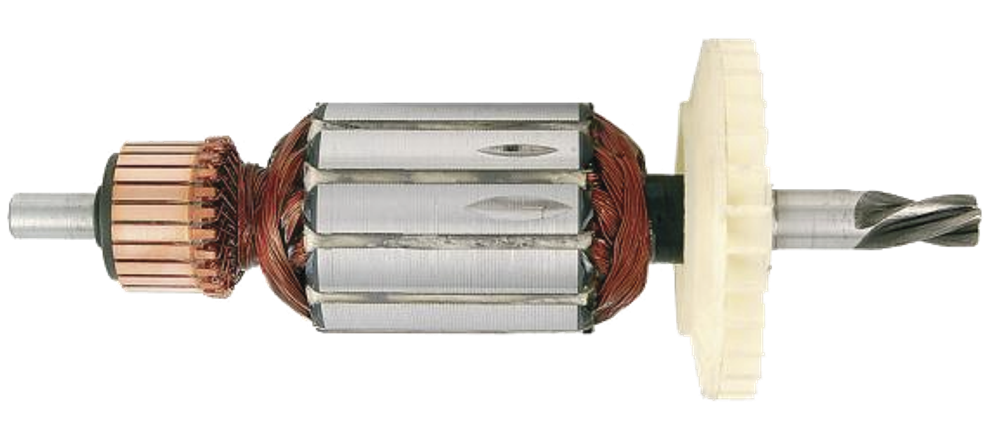 Якорь дрель Bosch PSB-500 (4-зуб левый, 8/35/23/8-мм, L:135-мм, а: 2609002170) [AEZ]