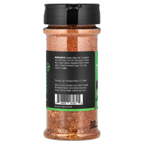 The Spice Lab, приправа чили и лайм, 144 г (5,1 унции)