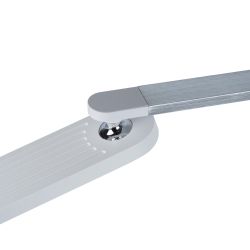 ULM-D113 18W-3000-6000K-DIM WHITE Светильник настольный светодиодный с беспроводной зарядкой телефонов. Сенсорный выключатель. Диммер. Белый. TM Uniel