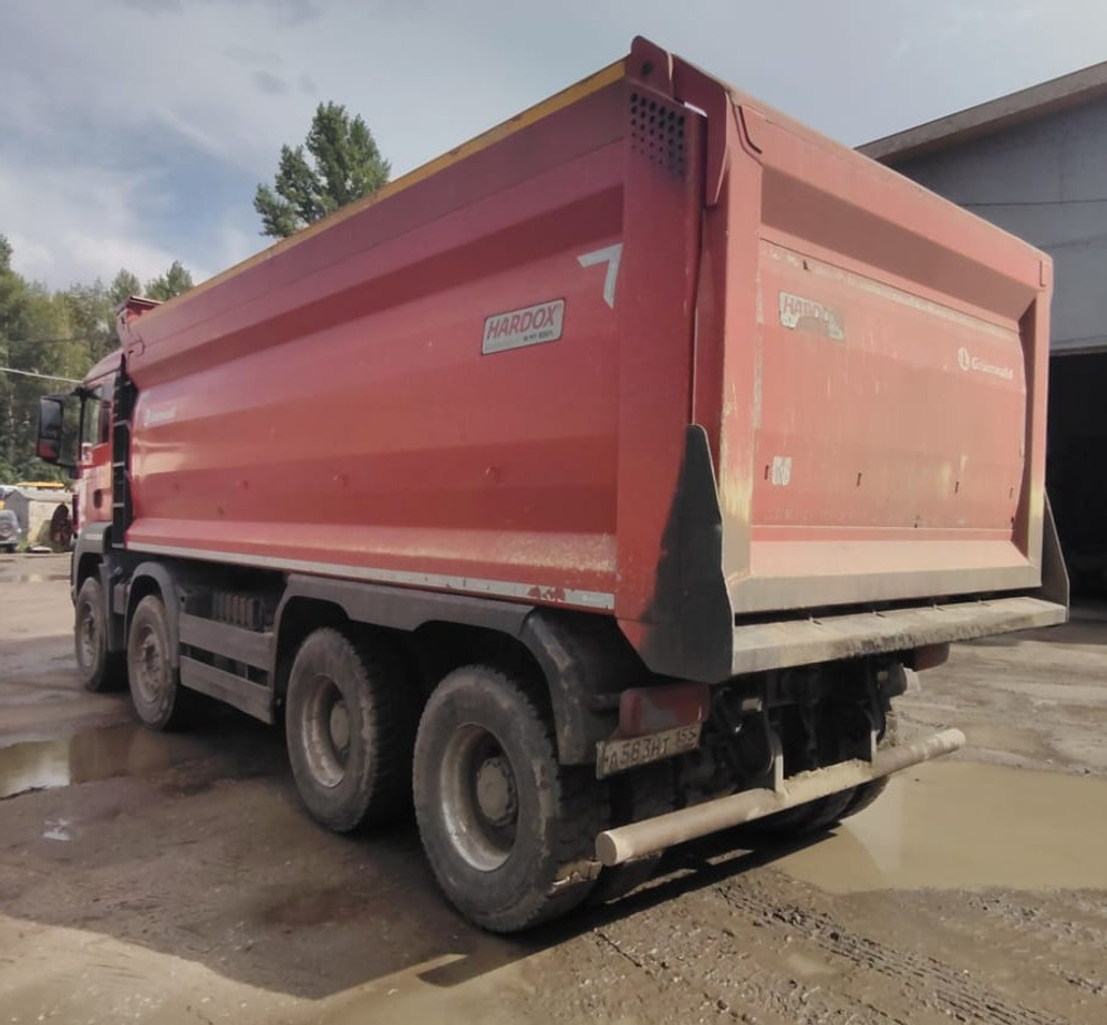 Grunwald 6582* на шасси MAN TGS 8x4 Самосвал 6582-0000010-50 (Дизельный, 10,5 л, 400 л.с., МТ)