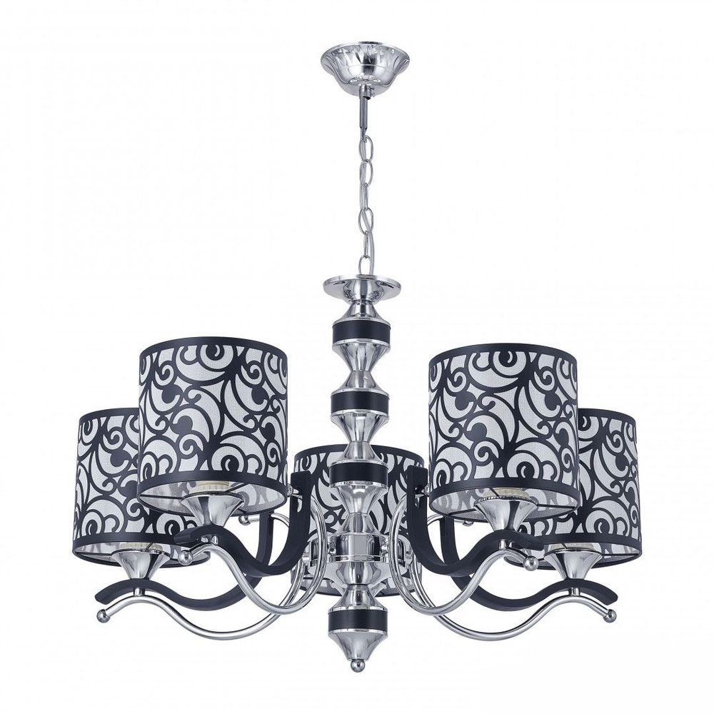 Подвесная люстра Arte Milano Florentia-4957 304957/5 Bk/Ni