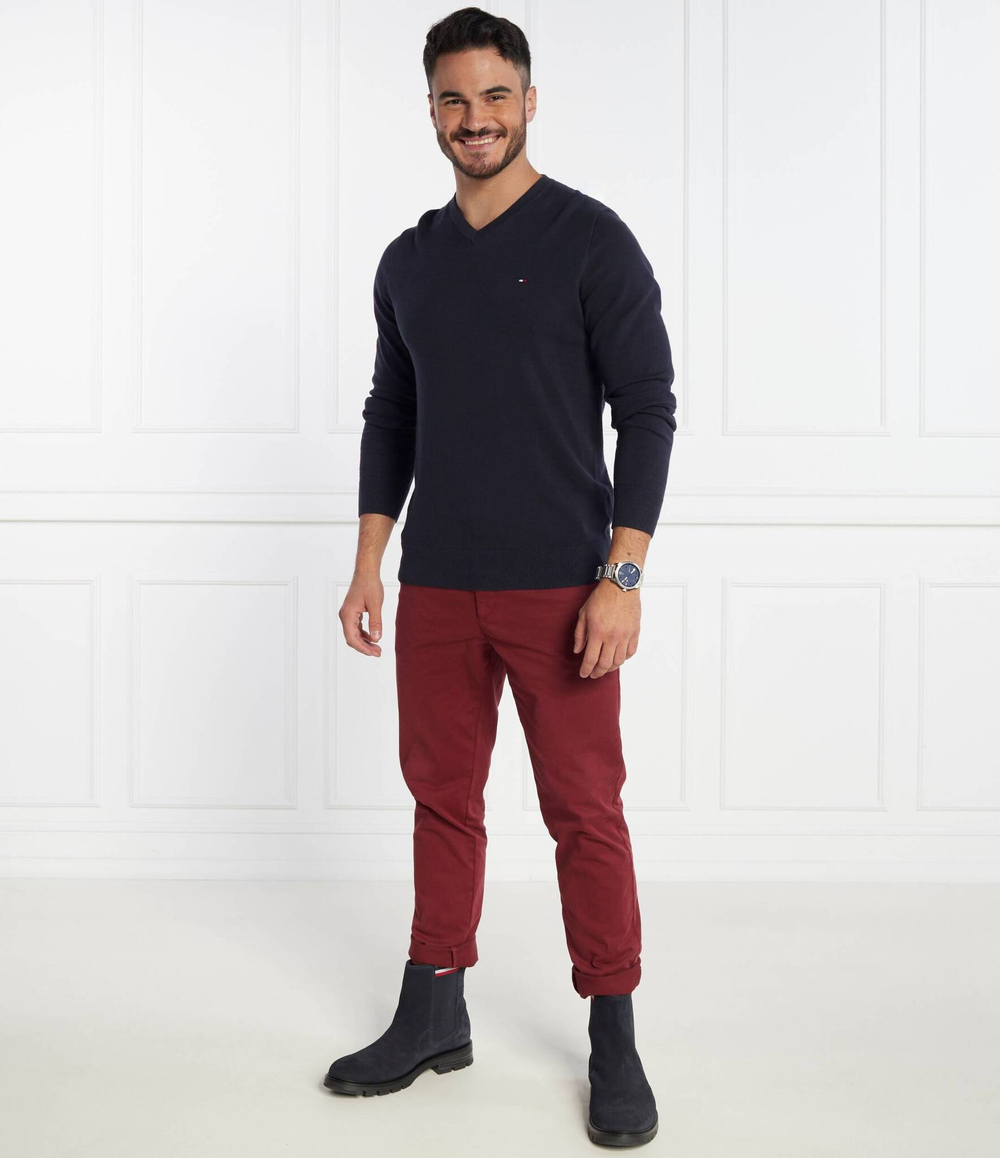 Свитер Tommy Hilfiger - темно-синий(MW0MW32022)