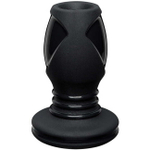 Анальная пробка Platinum Premium Silicone Plug 3 Black (Цвет: черный)