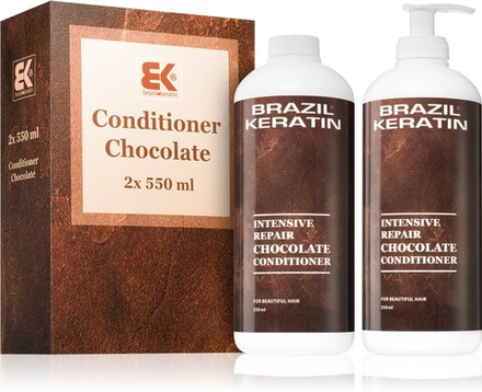 Brazil Keratin Chocolate Intensive Repair Conditioner - удобная упаковка (для поврежденных волос) /   / GTIN 8595615720280