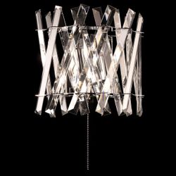 Citilux Ингвар CL334421 Бра хрустальное с выключателем Хром