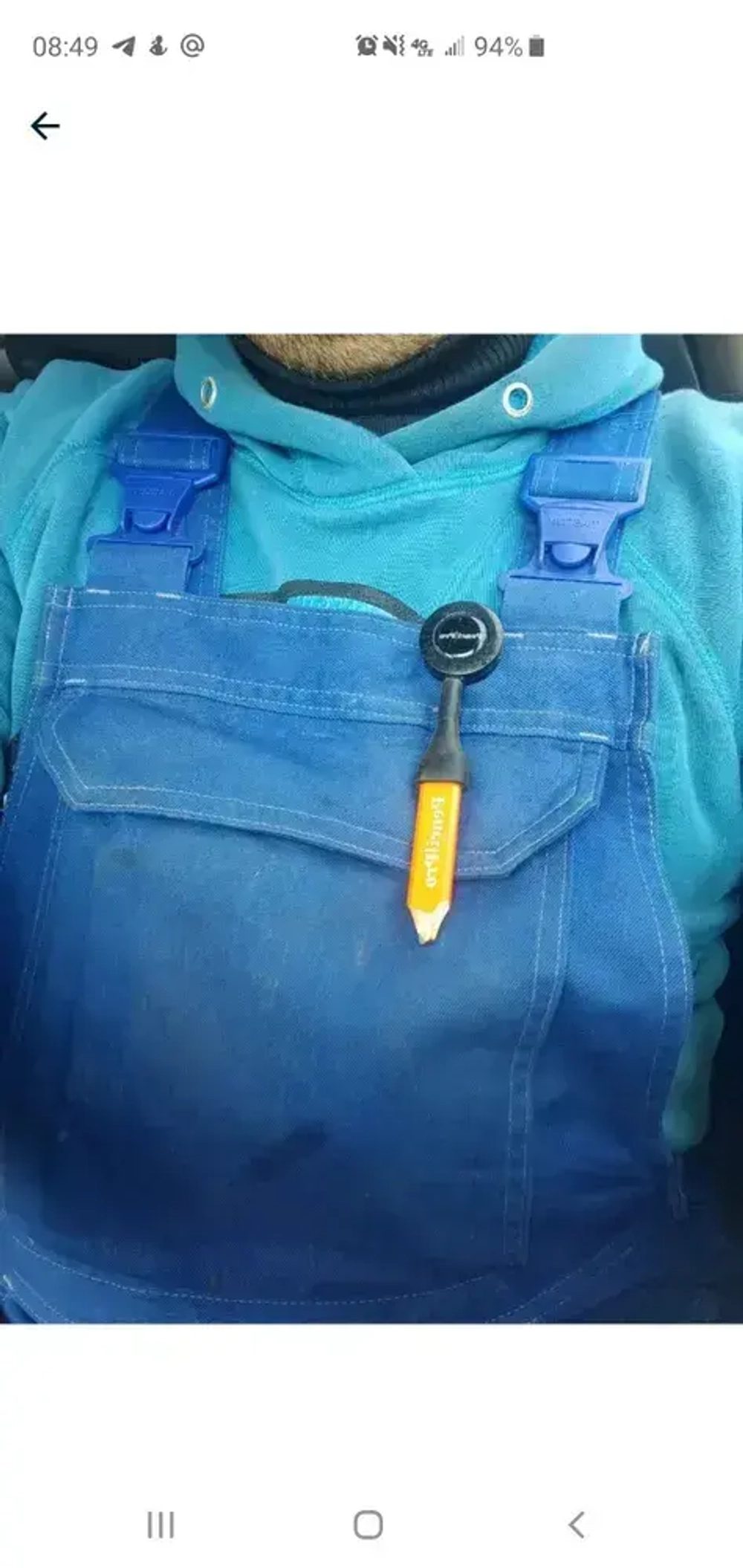 Висячий карандаш на леске 2шт.