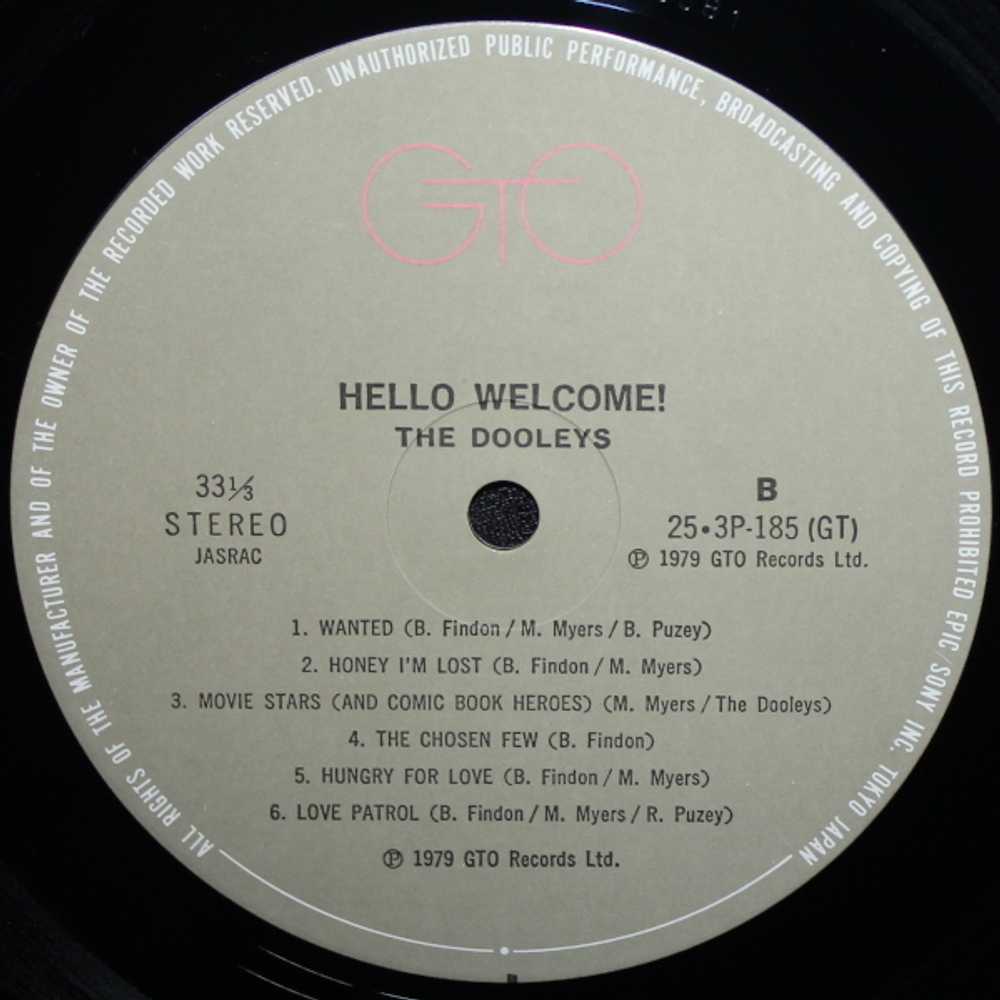 The Dooleys / Hello Welcome! (LP)