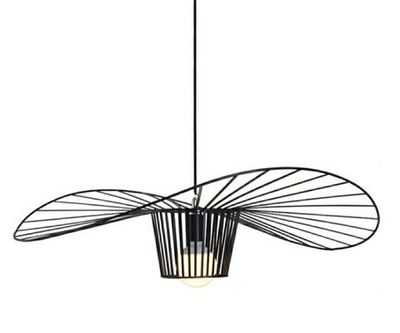 07696-80,19 Подвес Строу черный Е27 1*40W