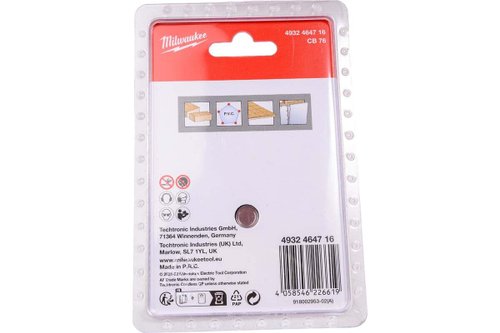 Диск по дереву и пластику, 76х10 мм Milwaukee 4932464716