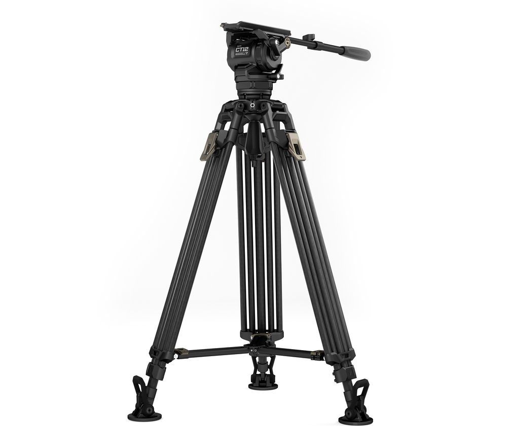 Штатив Tilta CT12 с головой Cine Fluid Head, до 12 кг, карбоновый