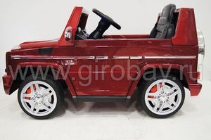 Детский электромобиль River Toys Mercedes-Benz-G-65-LS528 красный