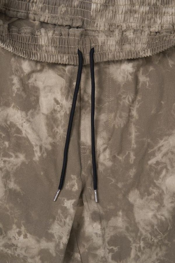 Брюки Canvas tube tie dye хаки - фото 5
