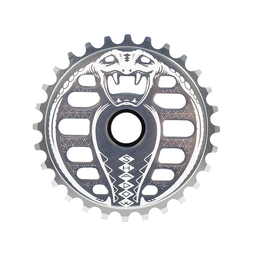 BMX звезда Shadow Kobra Sprocket Raw Polish 25T