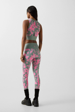 Брюки BOGNER FIRE+ICE CHERIEN в зелено-розовом цвете