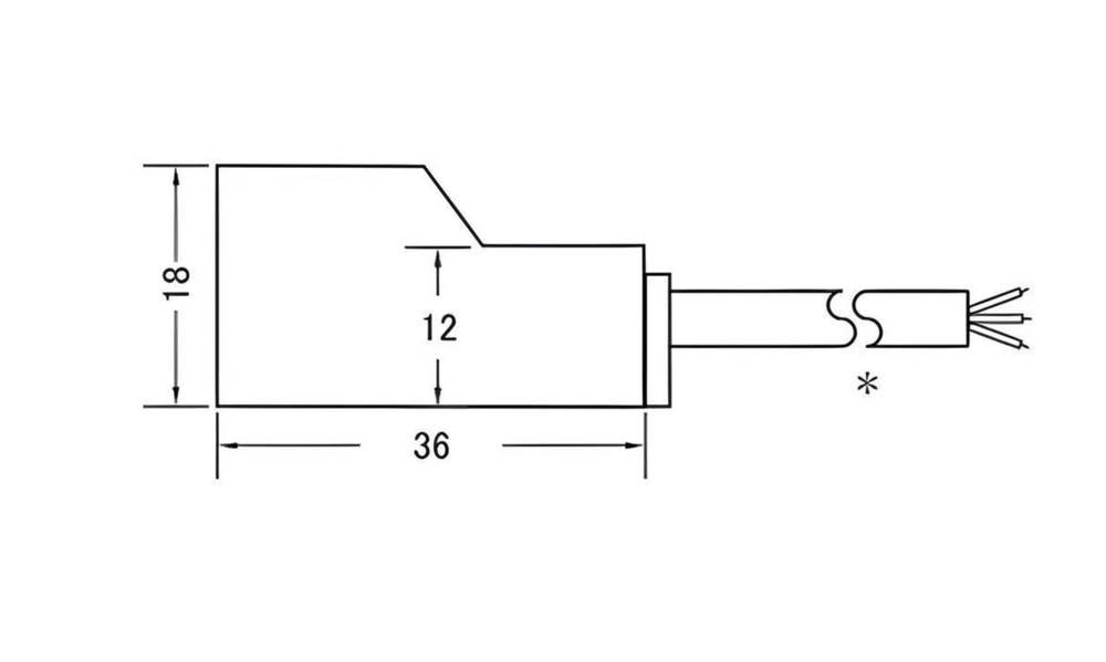 Индуктивный датчик SN04 - N