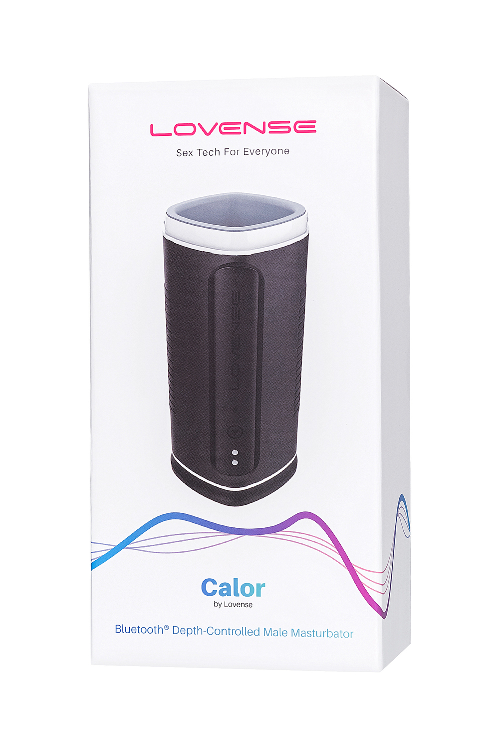 Мастурбатор нереалистичный Lovense Calor белый 15,9 см