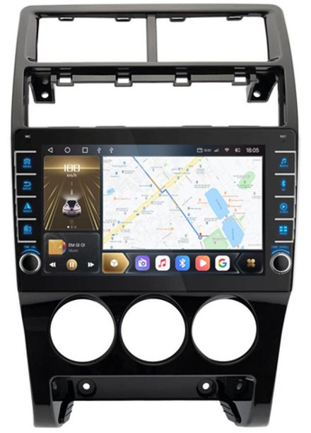 Магнитола для Lada Priora 2013-2018 - Carmedia SF-9066-3 (крутилки) QLed, Android 10, ТОП процессор, CarPlay, SIM-слот