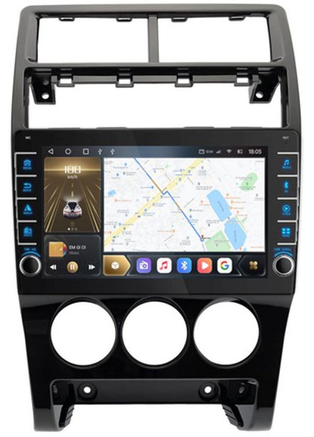 Магнитола для Lada Priora 2013-2018 - Carmedia SF-9066-3 (кнопки и крутилки), Android 12, TS10,  CarPlay, 4G SIM-слот