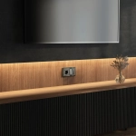 Рамка на 2 поста Diamant (черный) W0021208