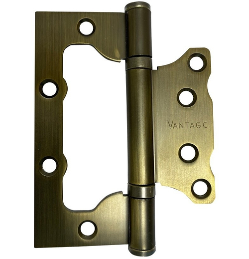 Петля без врезки 100*75*2,5 2BB-CF (кофе)