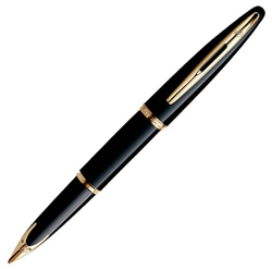 Перьевая ручка Waterman Carene Black Sea GT S0700300 цвет черный с позолотой в подарочной упаковке