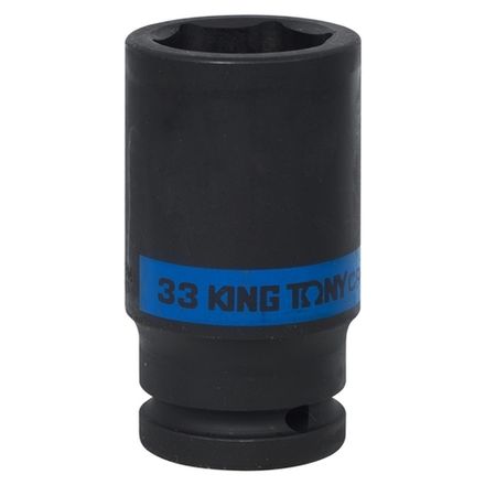 Цена на KING TONY (643533M) Головка торцевая ударная глубокая шестигранная 3/4", 33 мм
