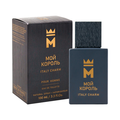 Вода туалетная МОЙ КОРОЛЬ ITALY SHARM (МОЙ КОРОЛЬ ИТАЛИ ШАРМ) - 100ml for men