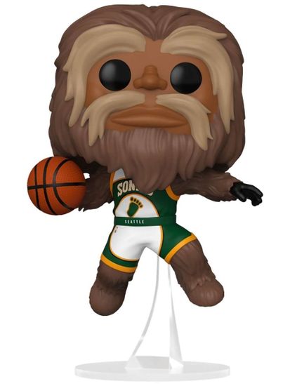 Фигурка Funko POP! NBA Mascots Sonics Sasquatch (13) 89151 / Фигурка Фанко ПОП! в виде маскота команды "Сиэтл СуперСоникс", Сквотч