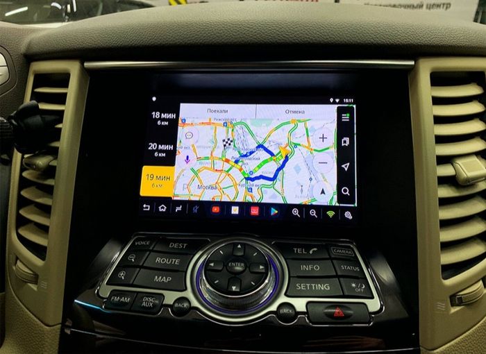 Мультимедиа блок с навигацией для Infiniti QX70, FX30d, FX37, FX50 2010-2016 - RDL-NIS-08IT на Android 12, Быстрая, Carplay, 4G SIM-слот