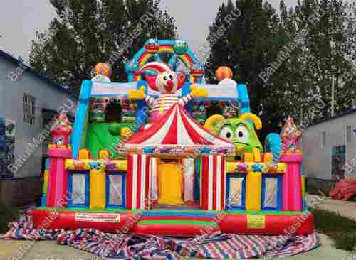 Коммерческий надувной батут "Парк развлечений 2" 12*7*7 м