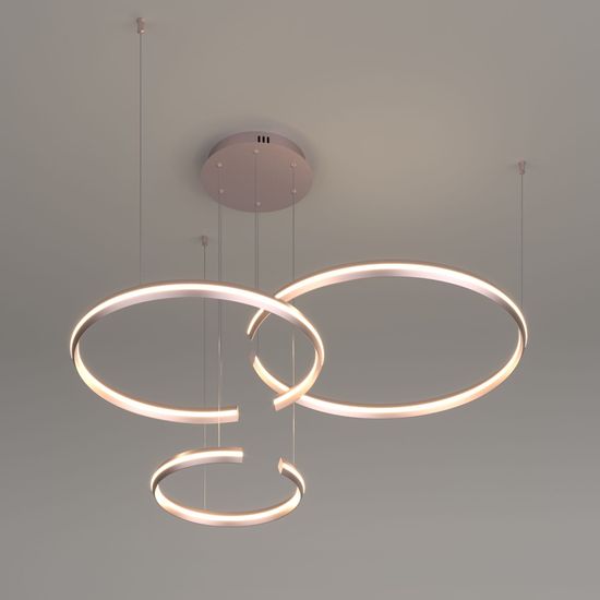 90180/3 / подвесной светильник / сатин-никель