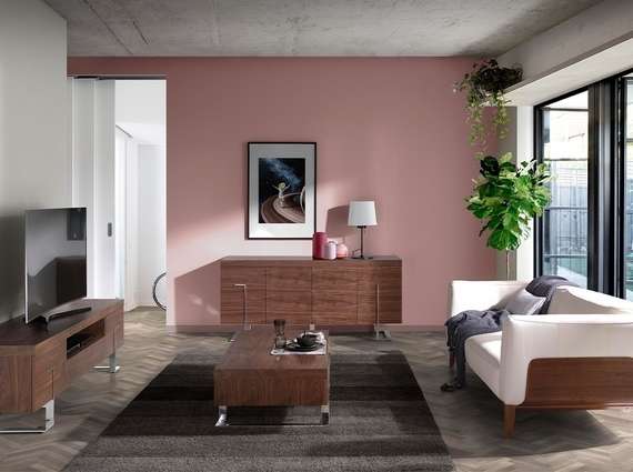 Журнальный столик Angel Cerda 2099, орех, хромированная сталь