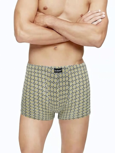 Мужские трусы-шорты с принтом в виде сот (Размер: XXL)