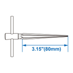 KING TONY (7E61001) Развертка коническая 3-10 мм, ручная
