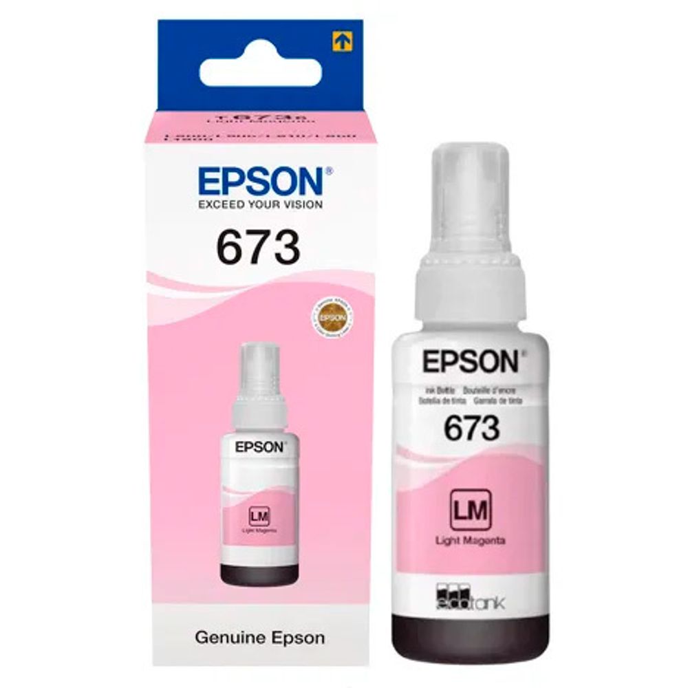 Контейнер с чернилами EPSON T6736 (c13t67364a) для L1800/L800/L805/L810/L850 светло-пурпурные