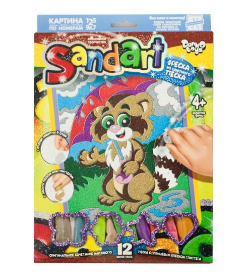 Набор креативного творчества «Фреска из песка» серия Sand Art, Набор 2