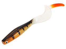 Виброхвост LJ 3D Series Kubira Fire Tail 9" (22,8 см), цвет PG36, 1 шт.