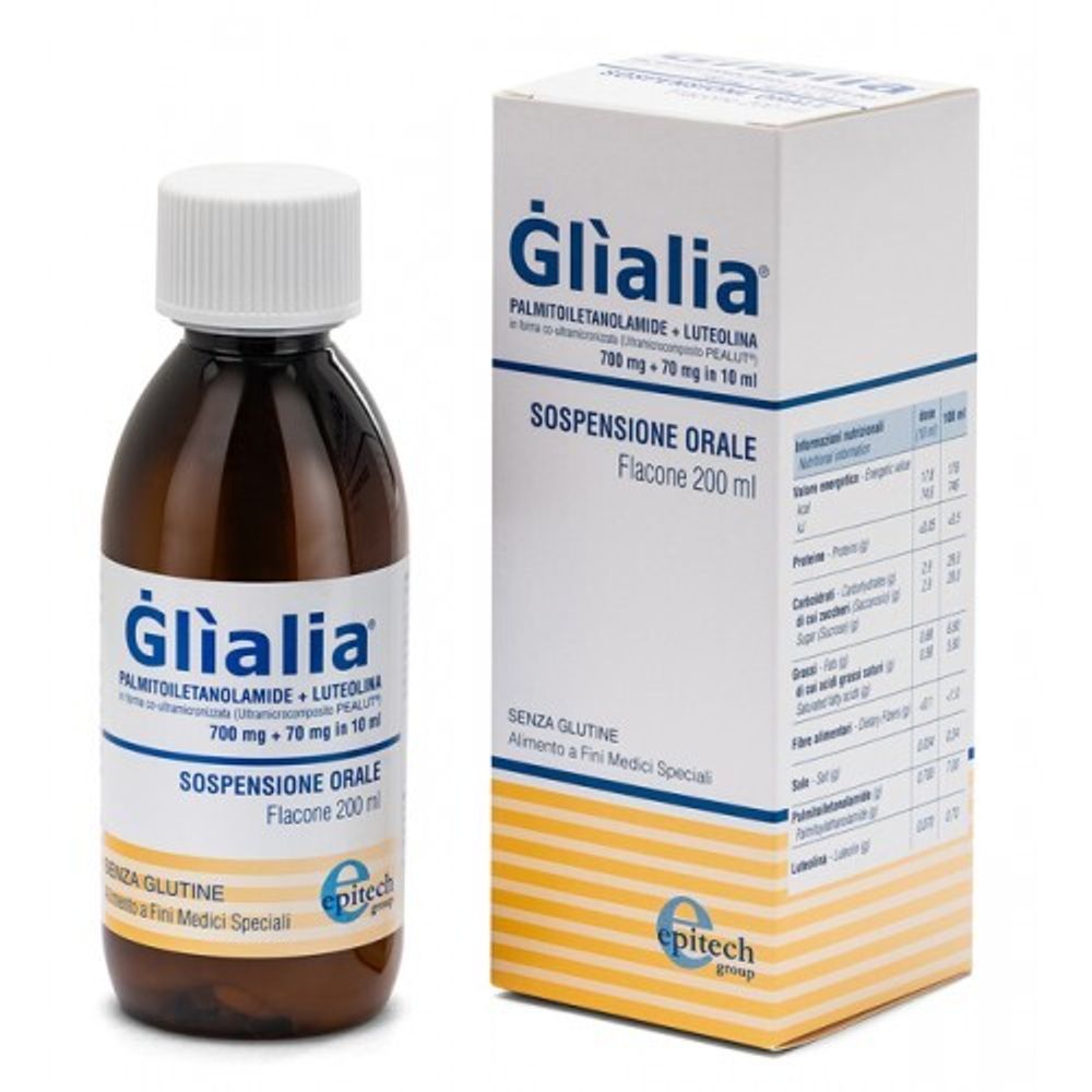 Глиалия, Glialia, 700mg+70mg, для снятия нейровоспаления, сироп 200мл.