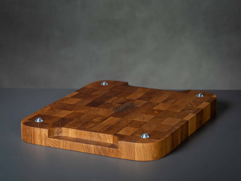 Доска дубовая 375x314x34