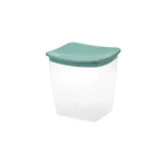 Емкость для сыпучих продуктов квадратная 1л Фисташковый 0,13,115х0,125м