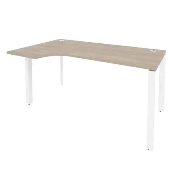 Onix Стол эргономичный левый на П-образном м/к O.MP-SA-1 (L) 1580*980*750 (720/460)
