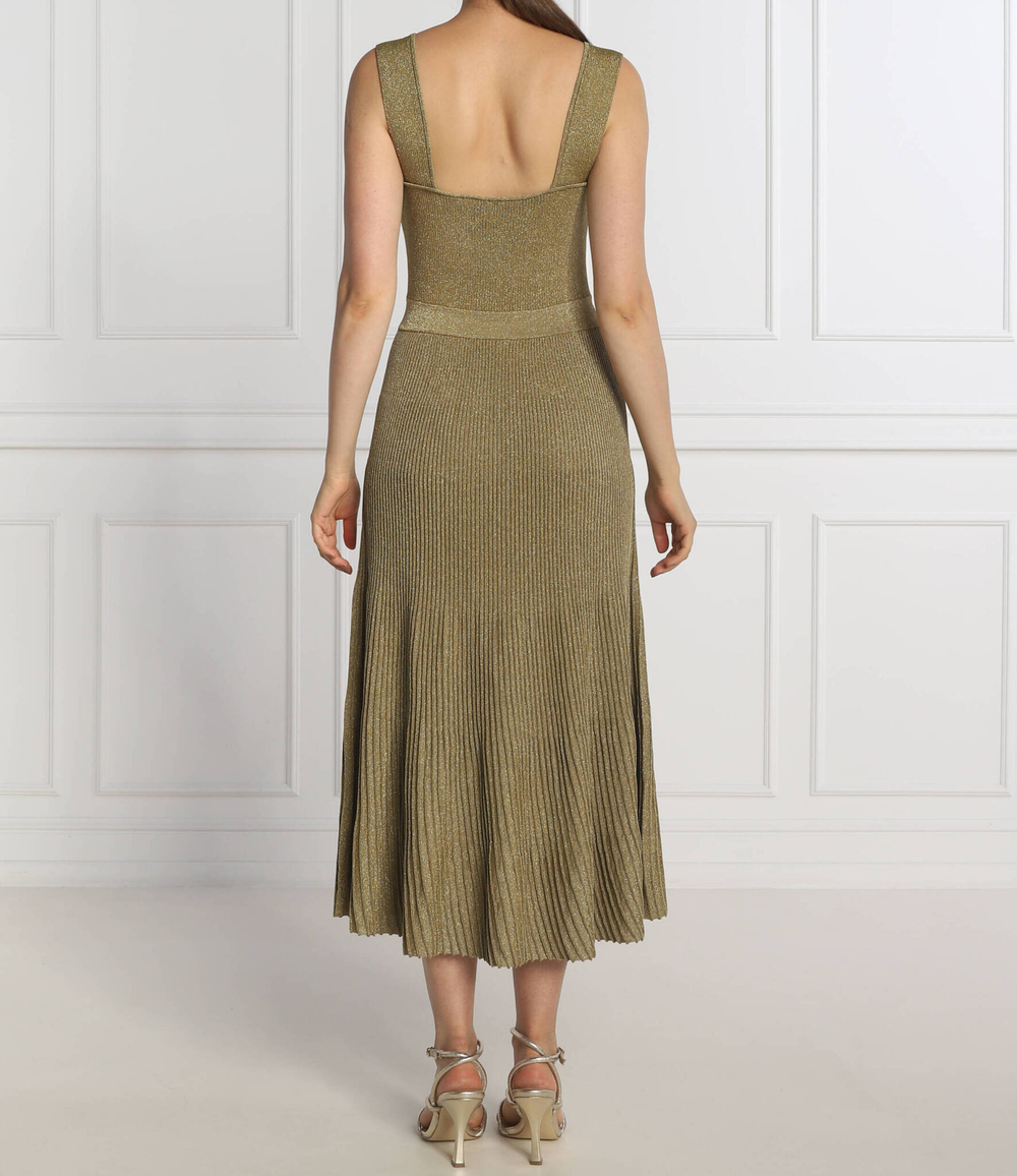 платье dry Pinko - золотой(1G17VB Y45U)