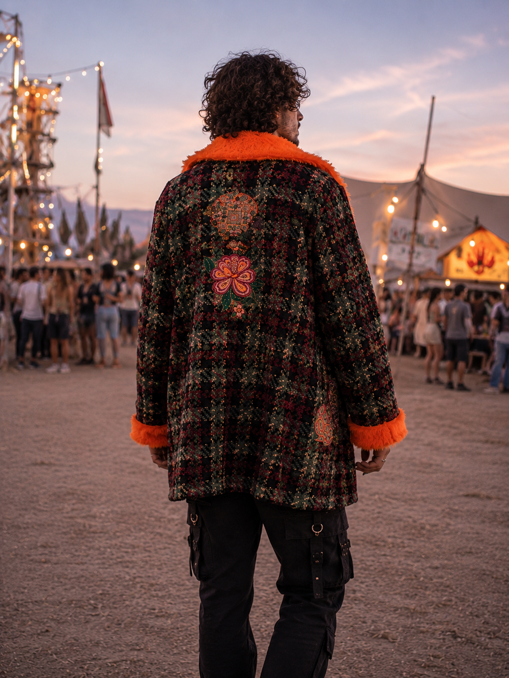 Фестивальное пальто в стиле boho