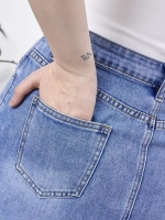 ❀ Юбка джинсовая большие размеры ❀